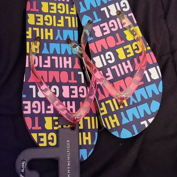 Tommy Hilfiger flip flops - Picture 2 of 2